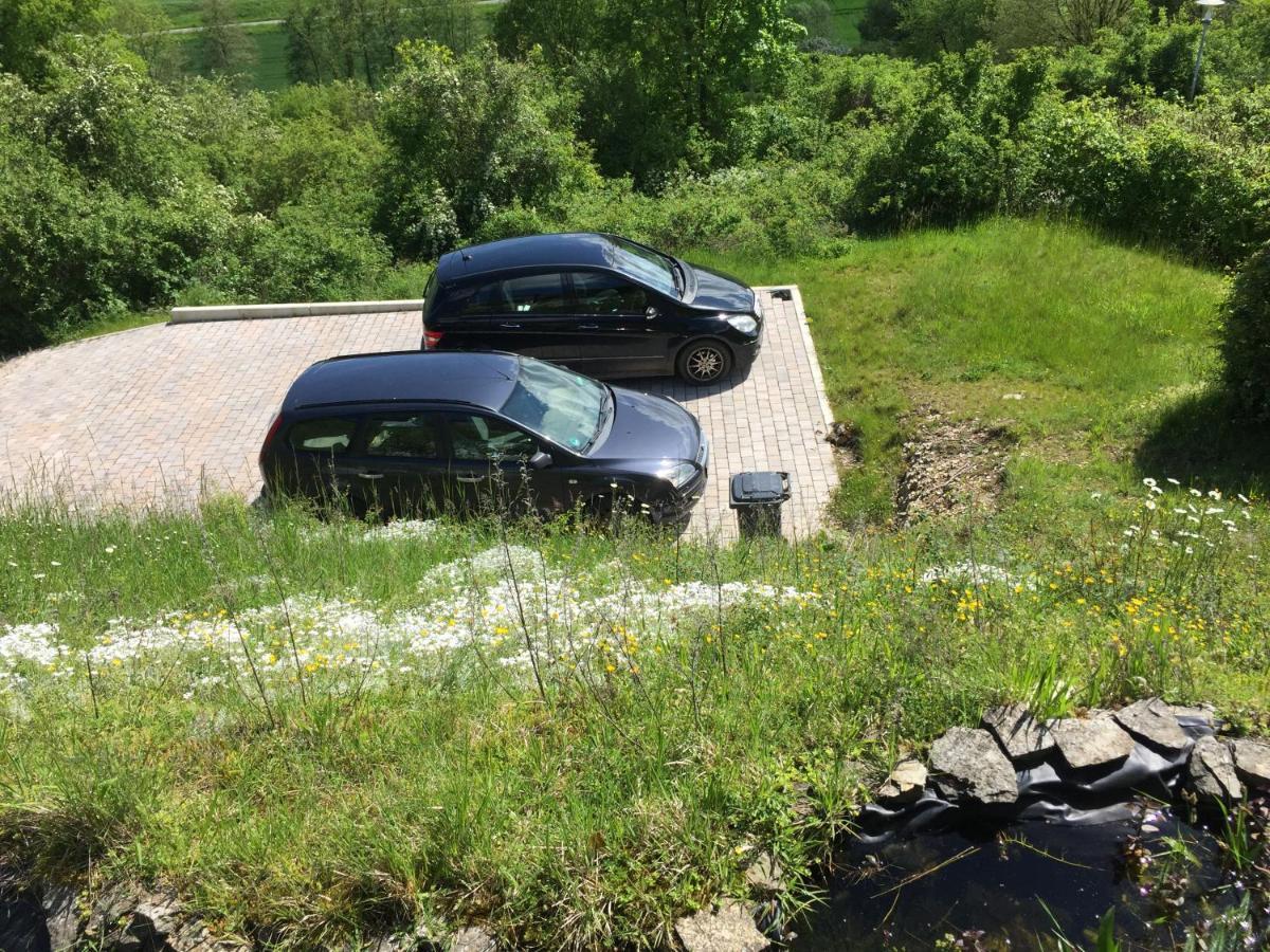 Idyllisch Wohnen Im Weserbergland - Bungalow Mit Phantastischer Aussicht Fuer 4 Personen Polle エクステリア 写真